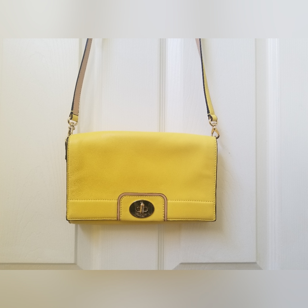 Yellow purse
